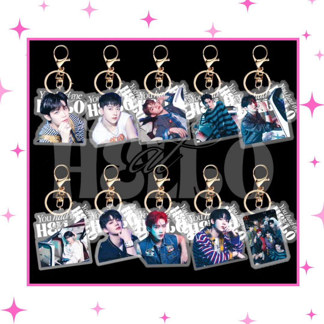 ZB1- You had me at hello Keychain