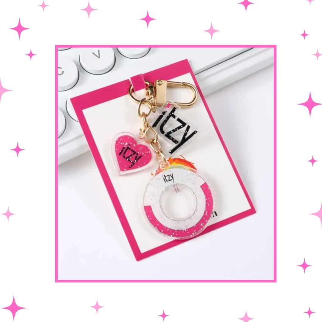 Glitter Lighsticks Keychains