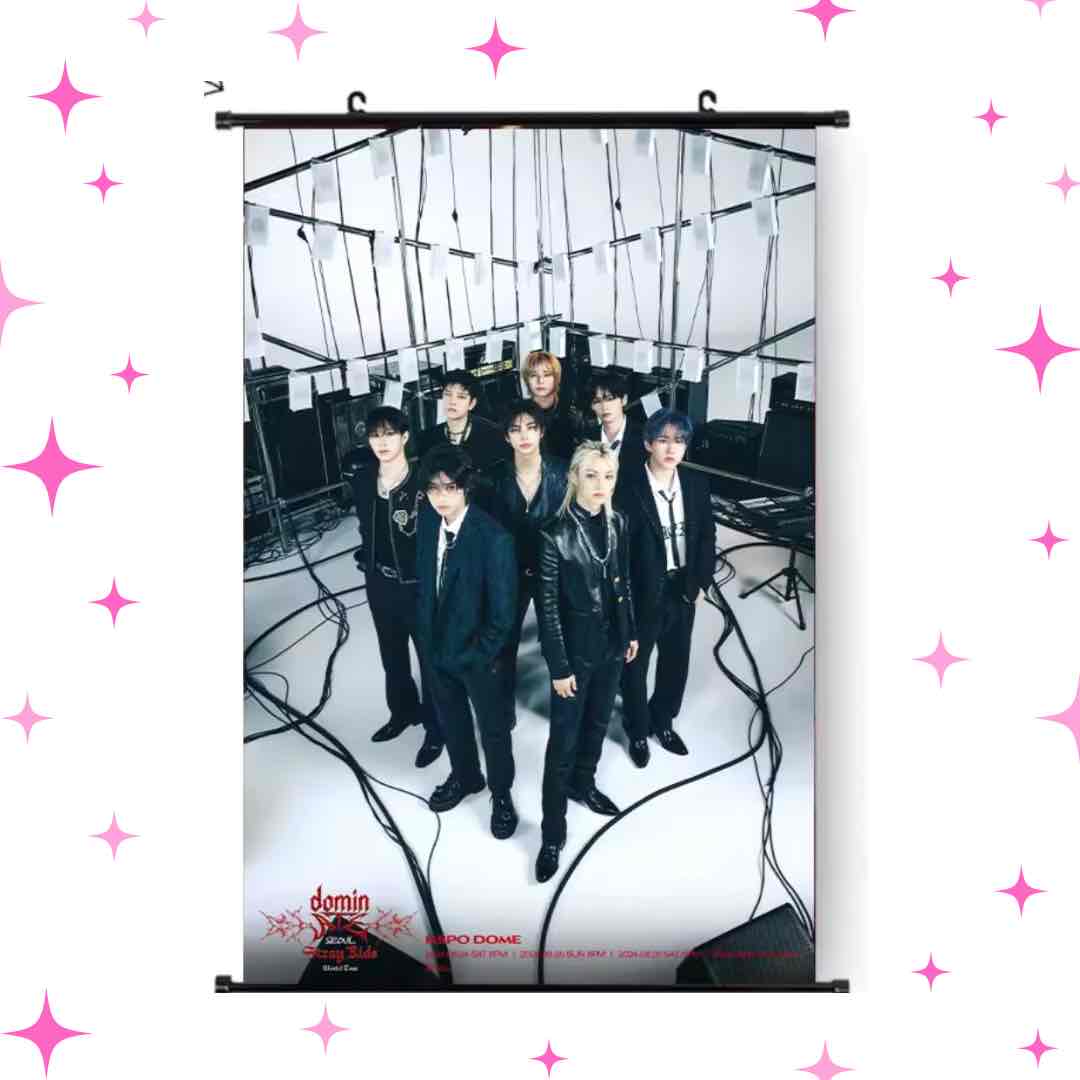 SKZ- ATE Fabric Poster