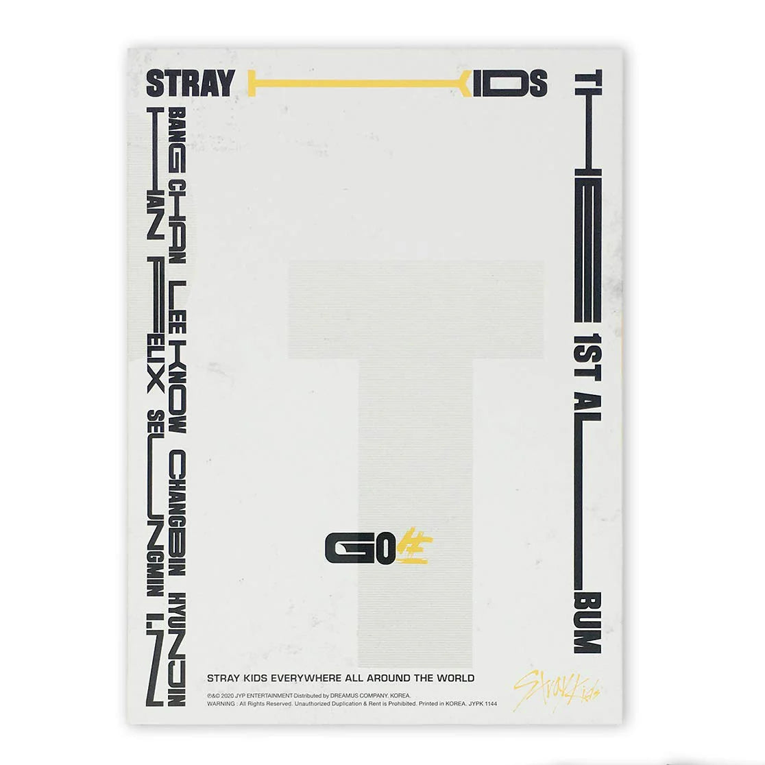 STRAY KIDS – 1st Full album [Go live] Standard Ver.