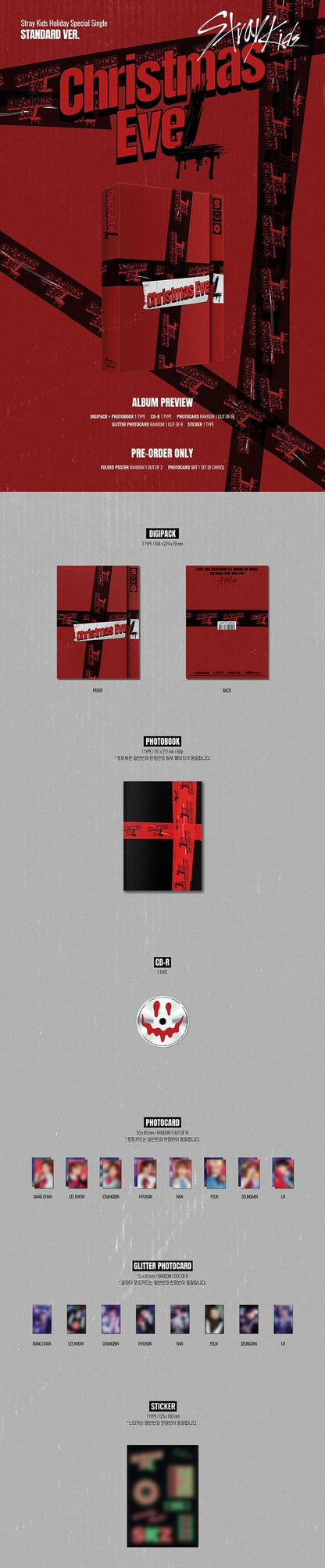 STRAY KIDS – Holiday Special Single [Christmas EveL] Standard ver.