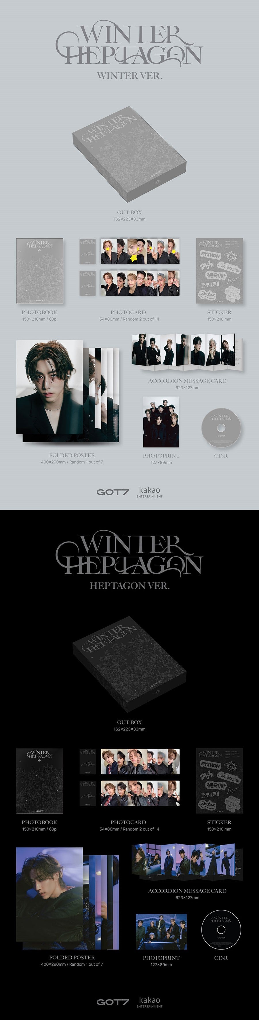 GOT7 – Mini Album [WINTER HEPTAGON]