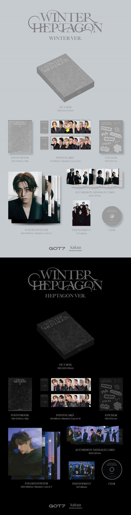 GOT7 – Mini Album [WINTER HEPTAGON]